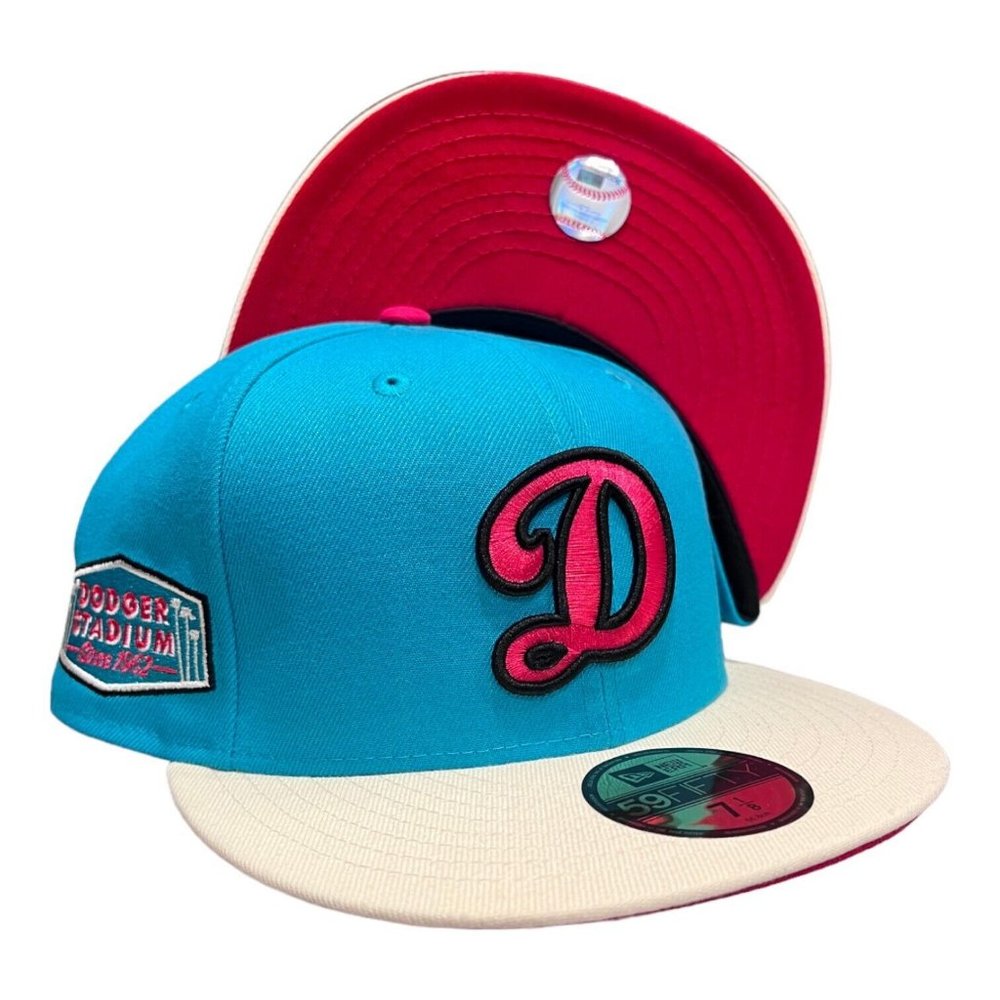 New Era Los Angeles Dodgers 59FIFTY Fitted Hat Dodger Stadium Side Patch